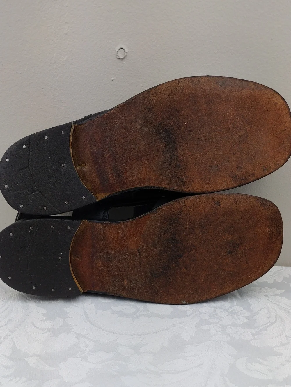 Original English Boot House Peshawari Chappel Black Leather Buckled Sandal Shoe